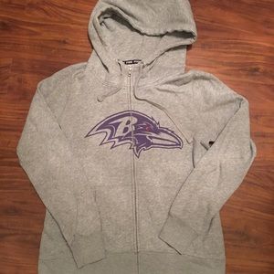 Victoria Secrets PINK Baltimore Ravens ZipUp